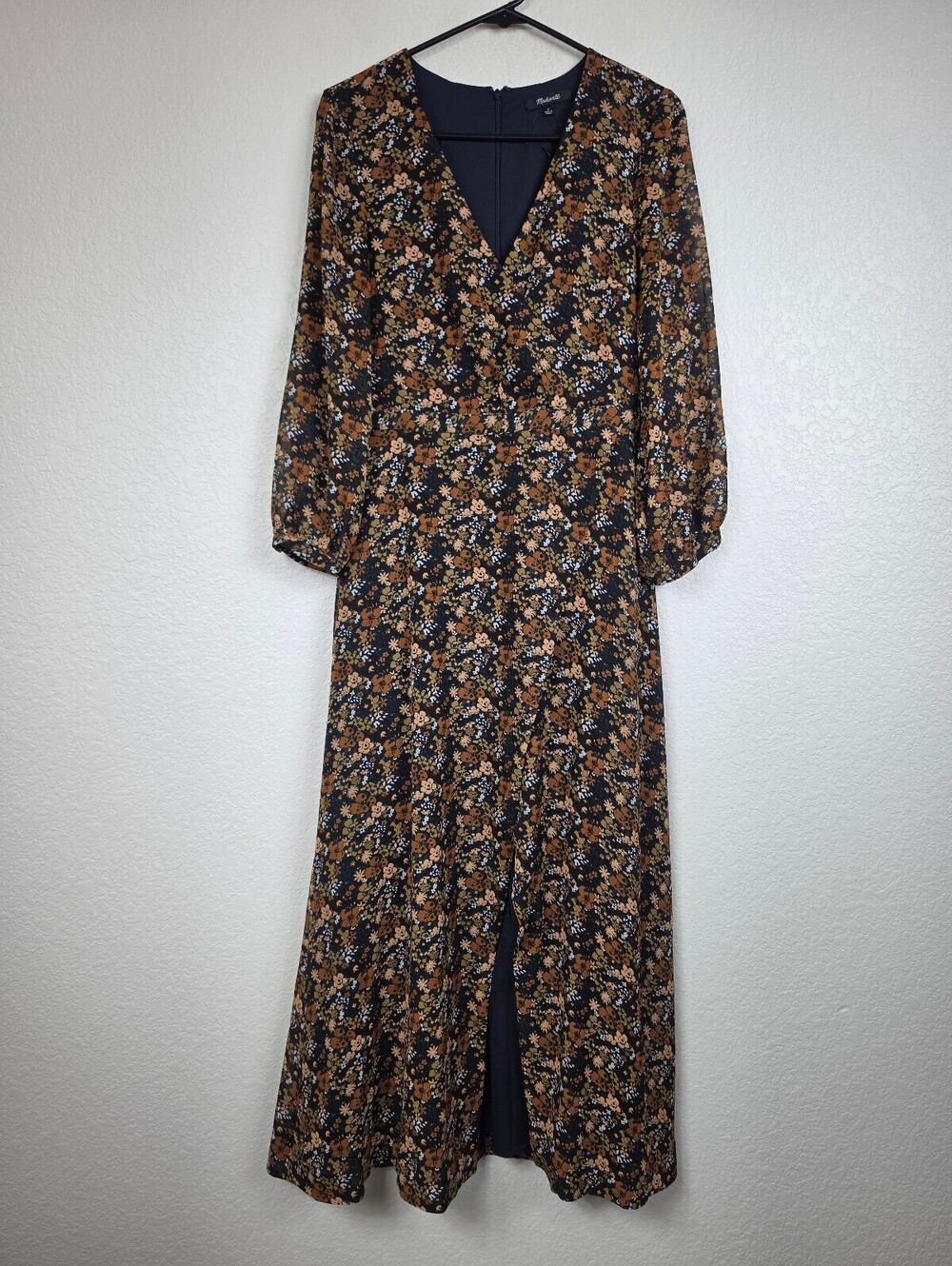 Madewell Floral Maxi Dress Size 2
